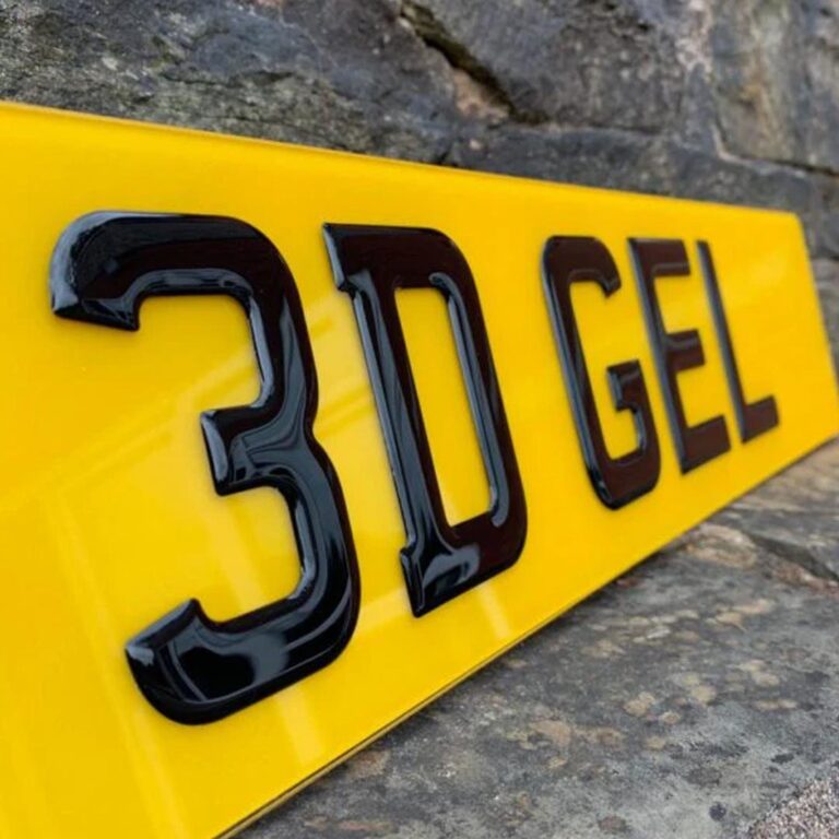 Number Plate 3D - 009