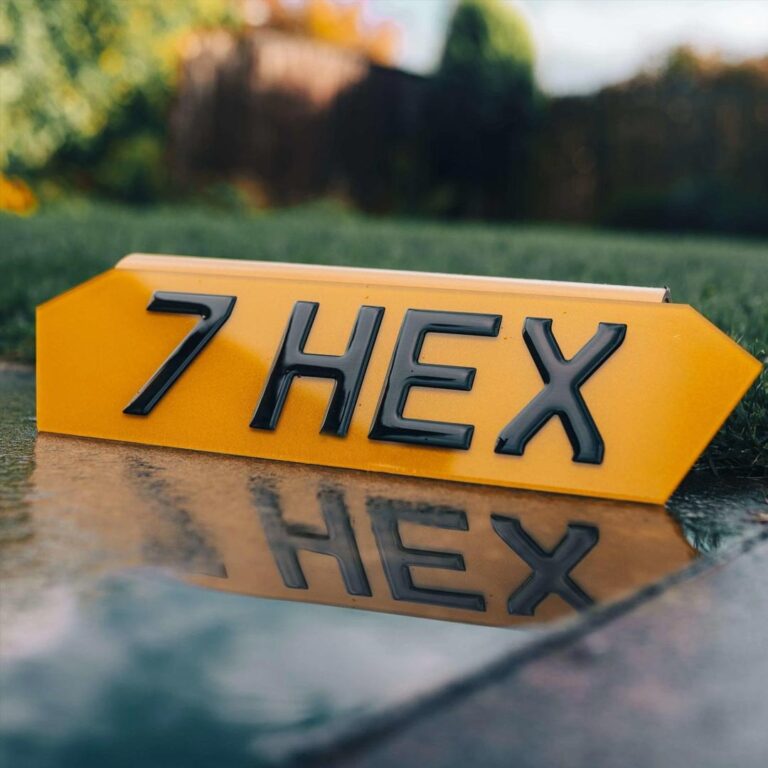Number Plate 3D - 010